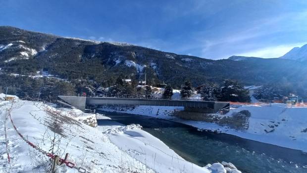 Léon Grosse reconstruit le pont Verney en Savoie