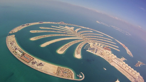 Une nouvelle île artificielle au large de Dubaï