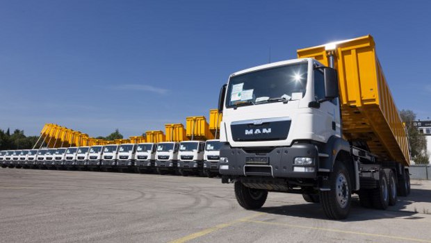 120 camions MAN sur un chantier d’envergure au Nigeria