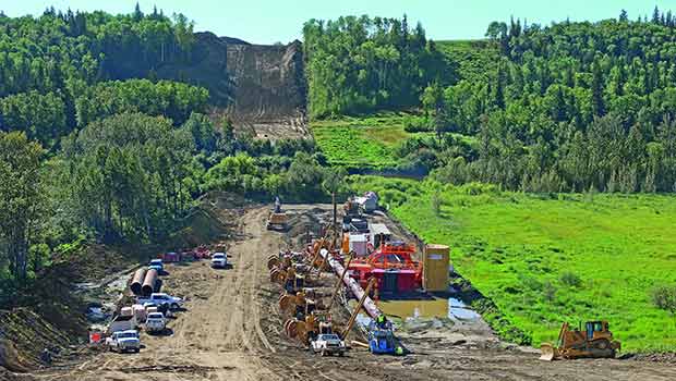 Pipeline : le Direct Pipe d'Herrenknecht en première au Canada