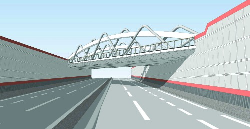 A Toulouse, le tramway Envol voit son viaduc prendre forme