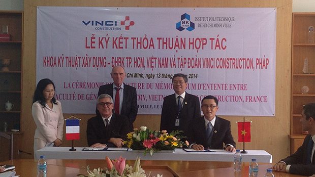 Vinci Construction fait partager son savoir-faire au Vietnam