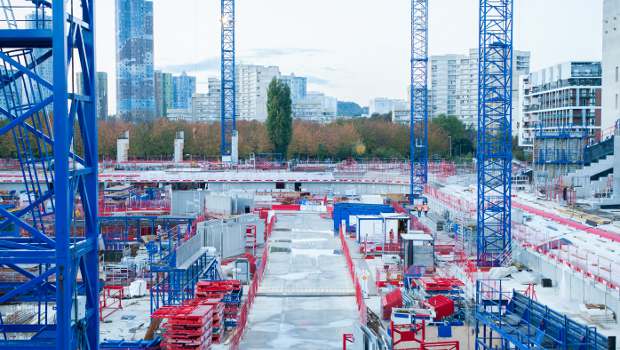 A Nanterre, l'Arena 92 prend forme