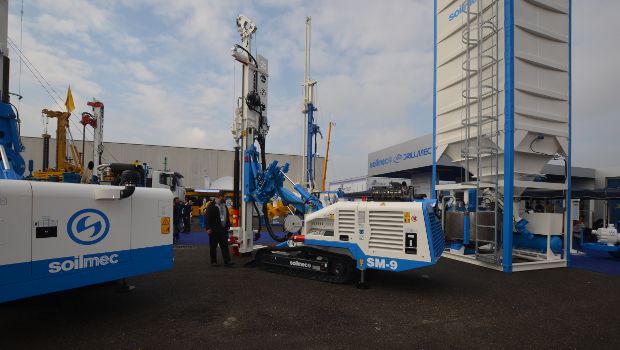 Soilmec présente la SM-9 à Intermat