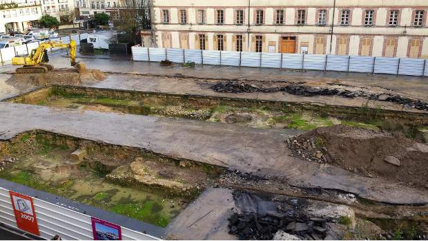 A Fontenaibleau, la place de la République se prépare à muer