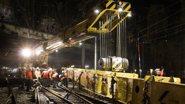 SNCF Réseau : renouvellement optimisé des aiguillages en gare de l'Est