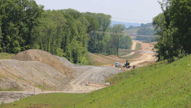 Sur le chantier de l’A304, Valerian termine son travail