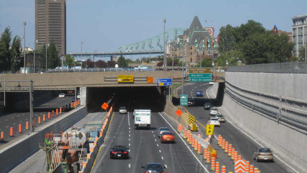 Des travaux sur l’autoroute 13 à Montréal