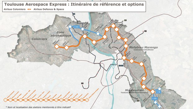 Métro de Toulouse : l'Aerospace Express se profile