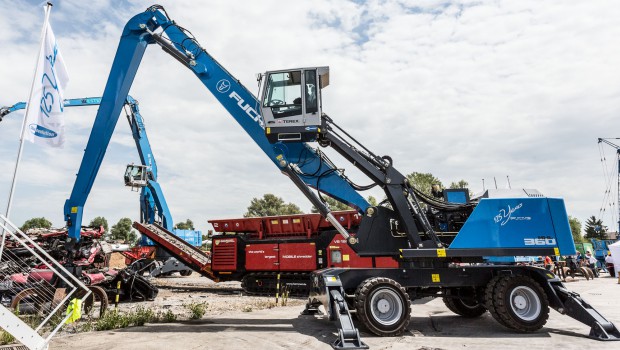 La série F Terex Fuchs sur Bauma