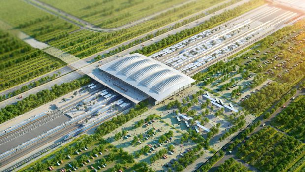 À Montpellier, la gare TGV prend forme