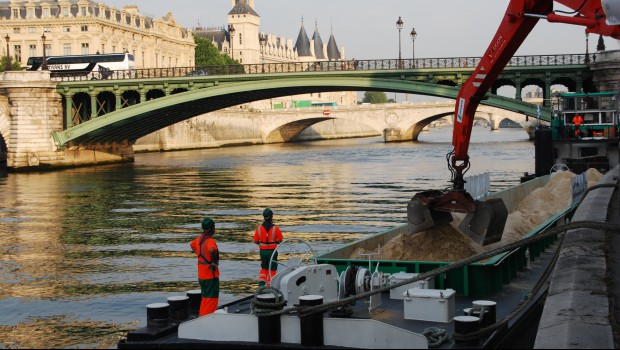 Lafarge France : fournisseur officiel de Paris Plages