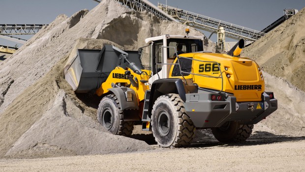 SIM : Liebherr met en vedette sa chargeuse L 566 XPower