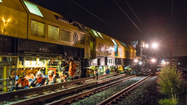 Une ligne classique au menu du train-usine BOA