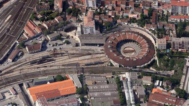 Marseille : la rotonde ferroviaire Pautrier se rénove