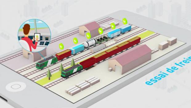 Saint-Gobain teste le train fret digital depuis un an