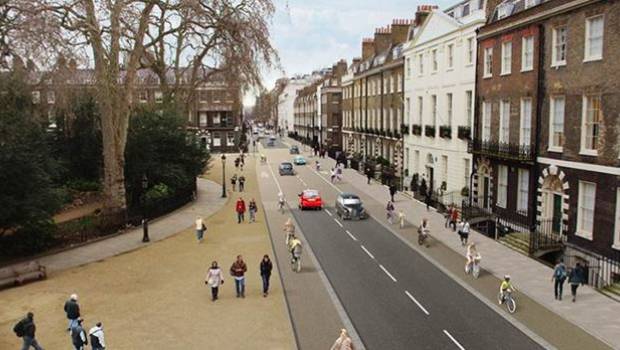 Eurovia participe à la transformation d’un quartier londonien