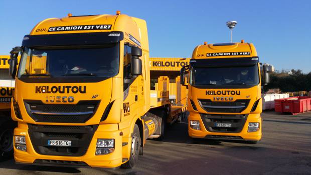 5 Stralis NP 460 d’Iveco rejoignent la flotte de Kiloutou