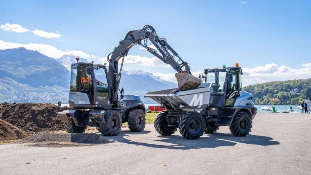 Mecalac déploie sa force de frappe électrique sur un chantier à Annecy