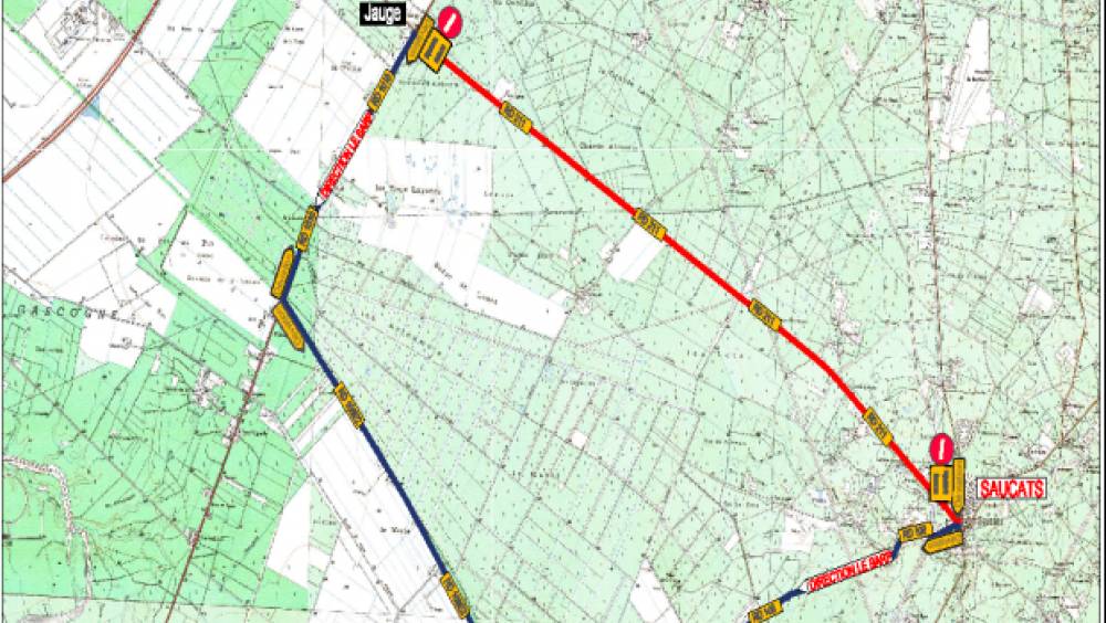 La Gironde remet en état la RD211 entre Cestas et Saucats