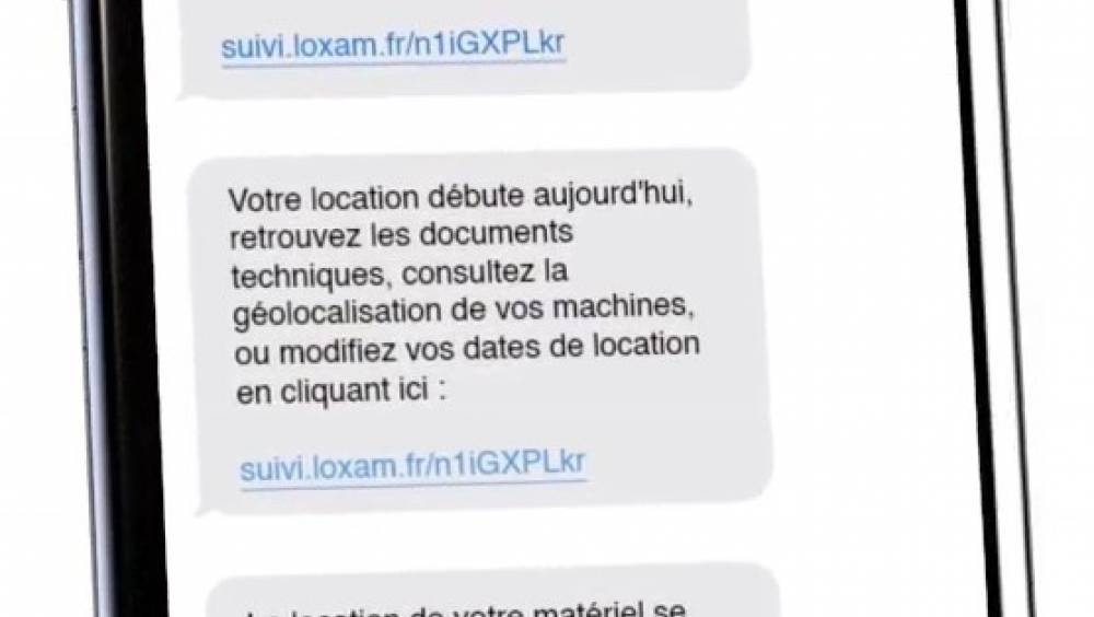 Avec Loxam, le suivi et la modification des locations est à portée de SMS