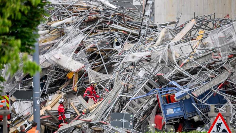Lausanne : l'effondrement géant d'un échafaudage fait 3 morts