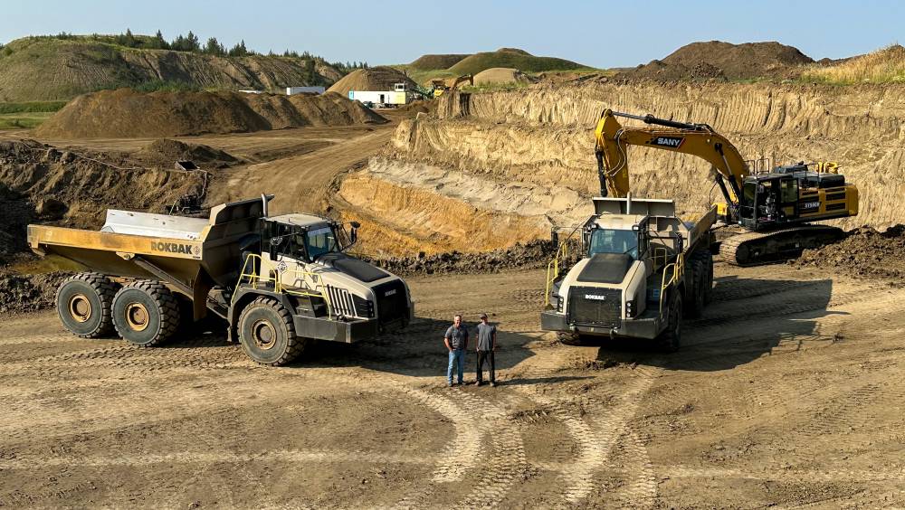 Au Canada, FT Aggregates roule avec Rokbak