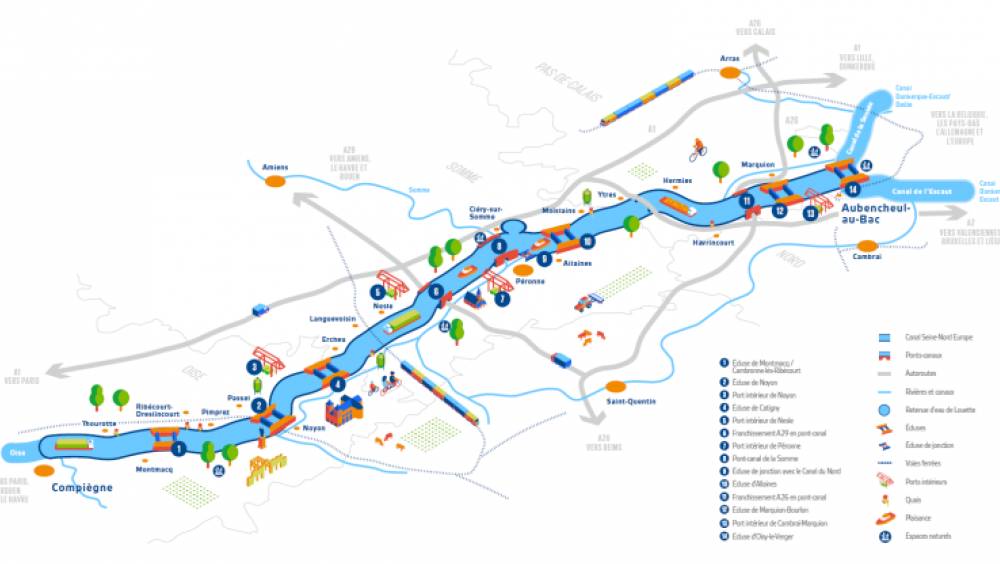 L’Etat autorise le démarrage des travaux du Canal entre Passel et Aubencheul-au-Bac