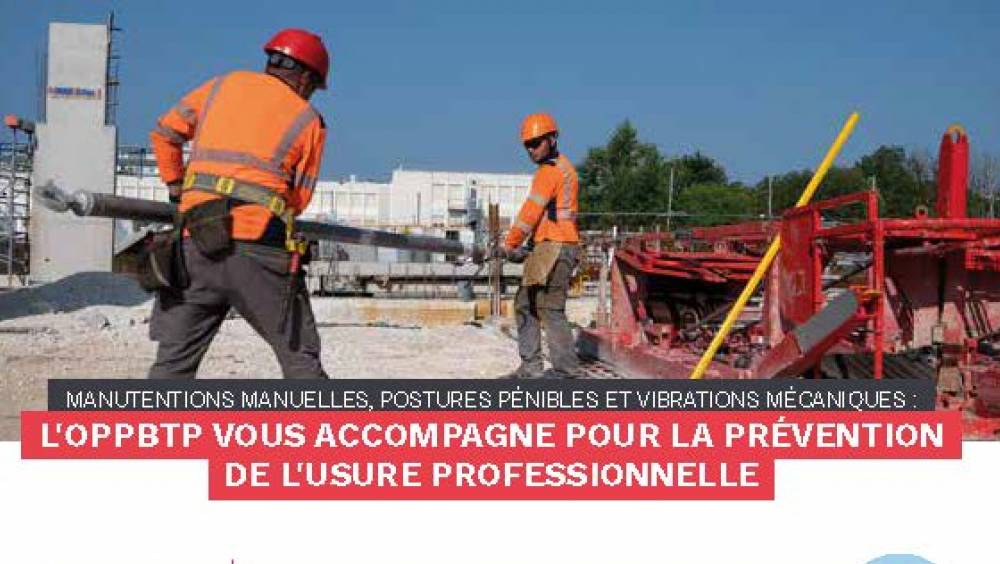 L'OPPBTP repart en croisade contre les TMS