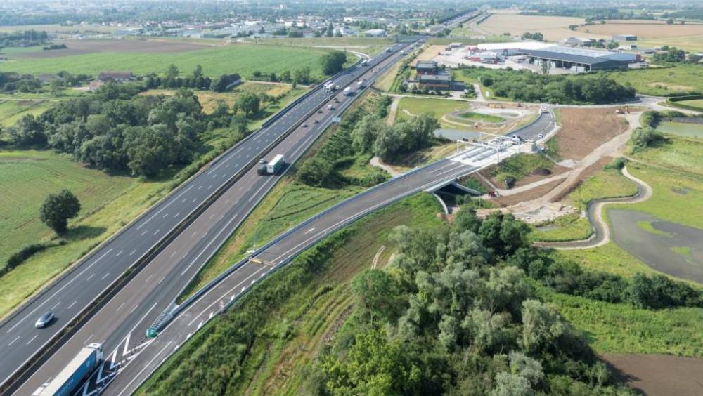 A6 : le demi-diffuseur Chalon Nord entre en exploitation