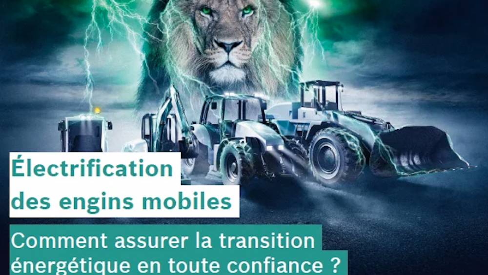 Un livre blanc sur l'électrification des engins mobiles hors route