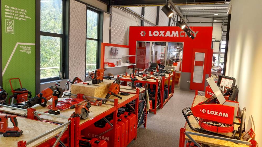 Une agence Loxam City à Noisy-le-Sec