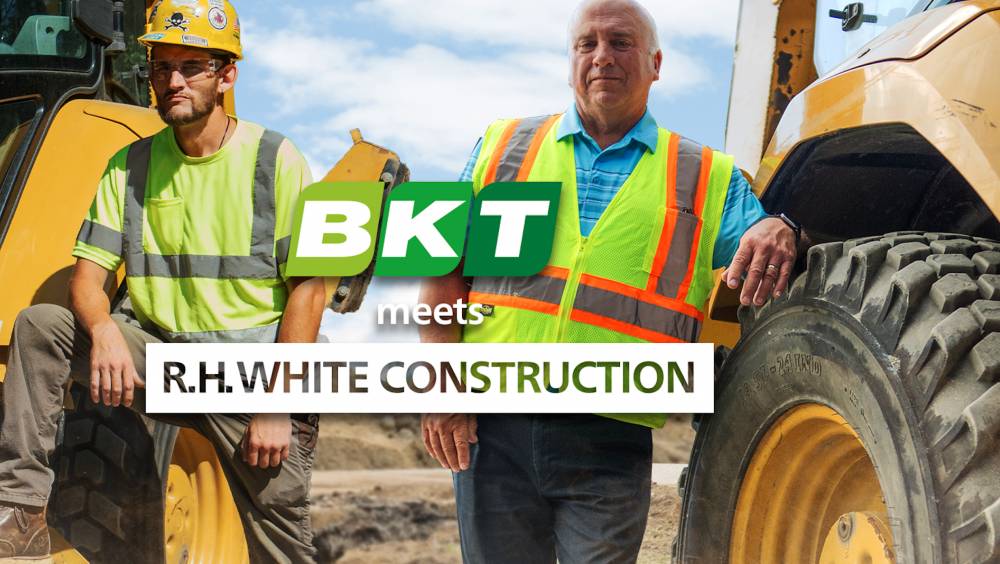 R.H. White Construction : un centenaire avec BKT