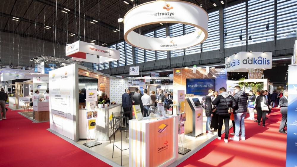 Le CCCA-BTP et Constructys présents en force au salon Batimat