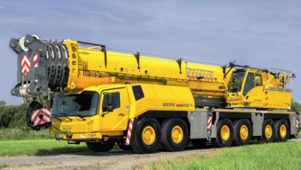 Grove améliore sa grue GMK6400-1