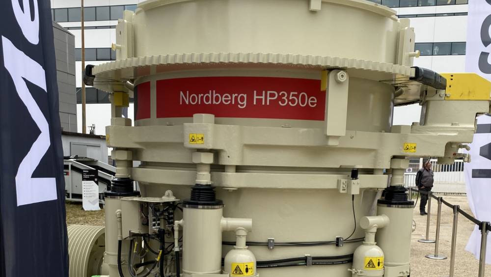 Concasseur à cône Nordberg HP 350e : inauguration officielle