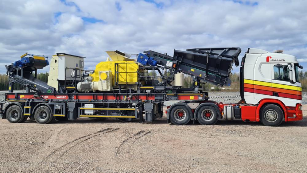 Un nouveau crû de machines Metso chez Payant Environnement