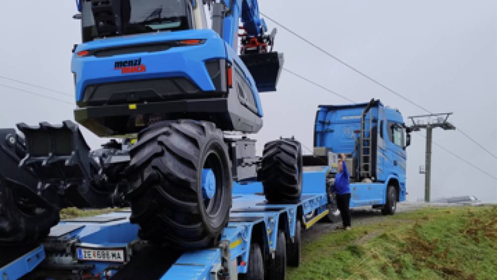 Walter Keil mobilise Goldhofer sur les routes de montagne autrichienne