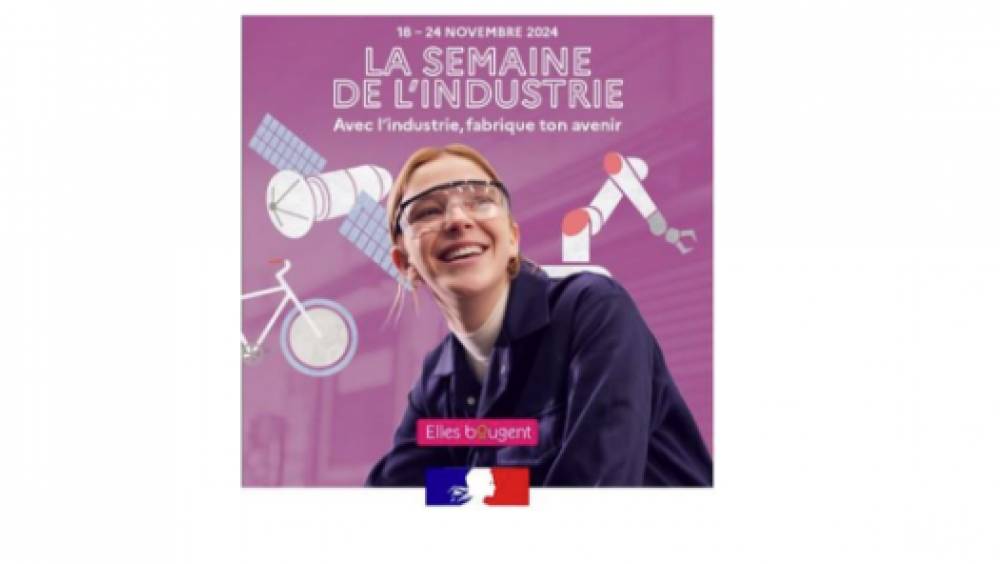 Elles bougent sensibilise plus de 4000 jeunes filles aux métiers de l'industrie