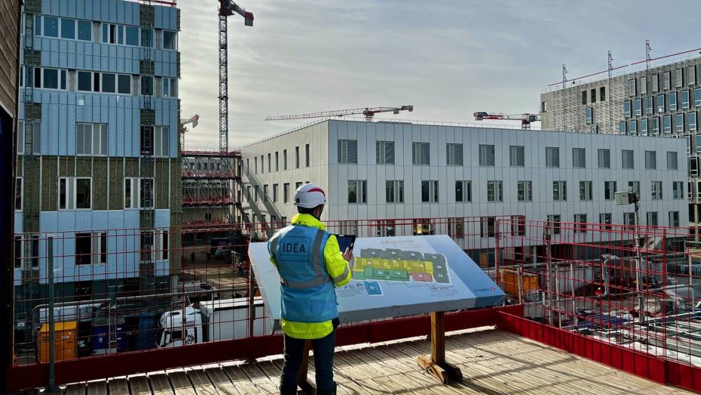 IDEA exploite les données logistiques du chantier du nouvel hôpital du CHU