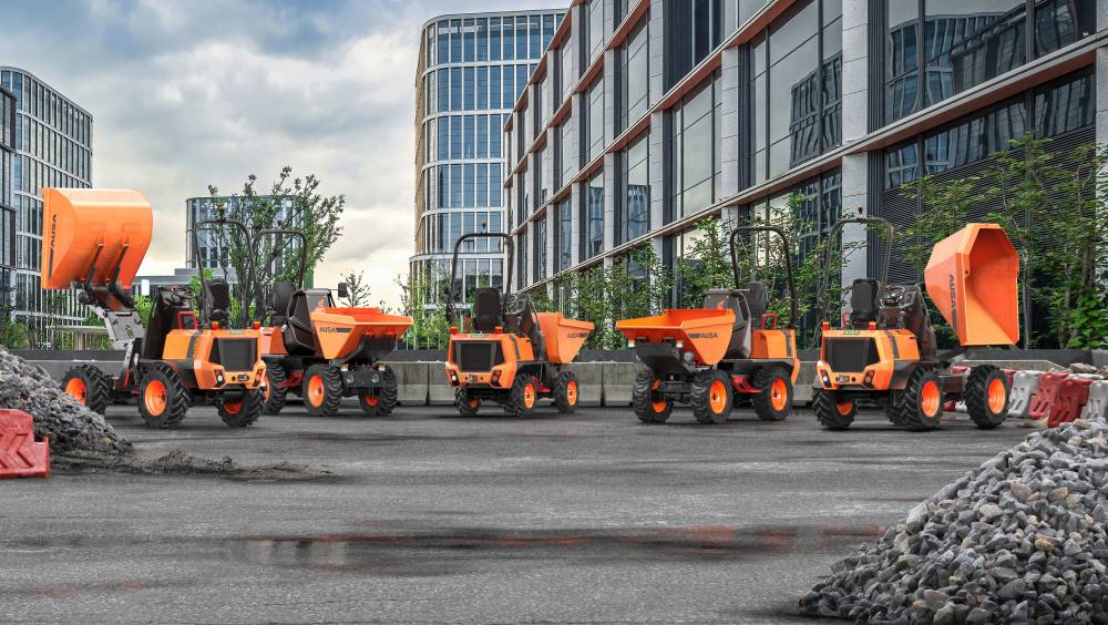 Ausa lance 5 nouveaux dumpers compacts