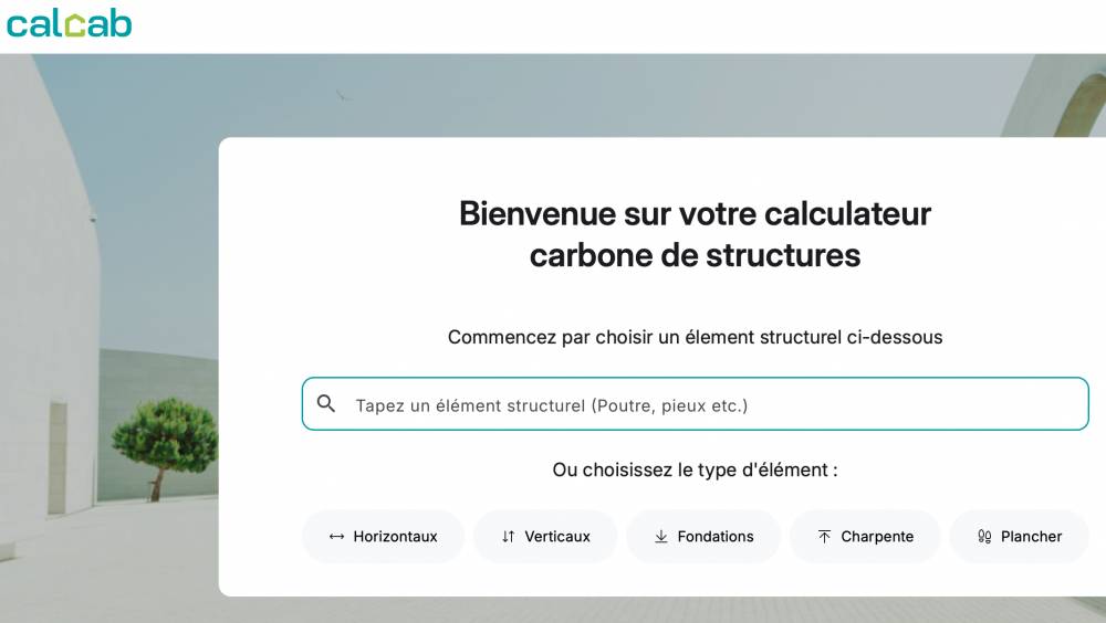 Calcab calcule l’empreinte carbone des éléments structurels d’un bâtiment