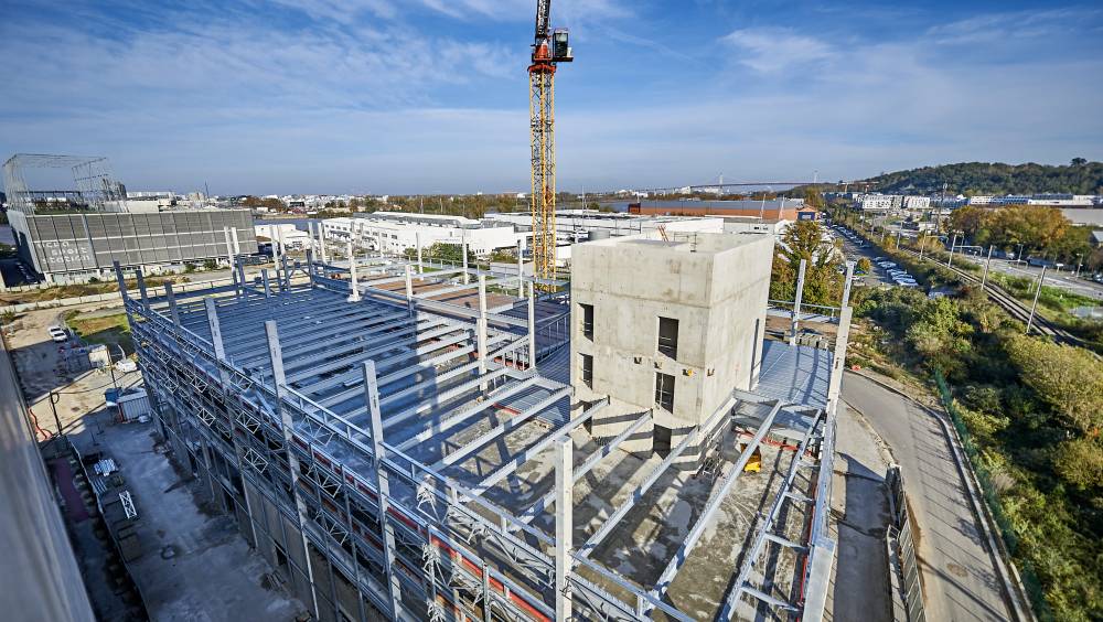 Legendre réalise un parking silo aérien à Bordeaux