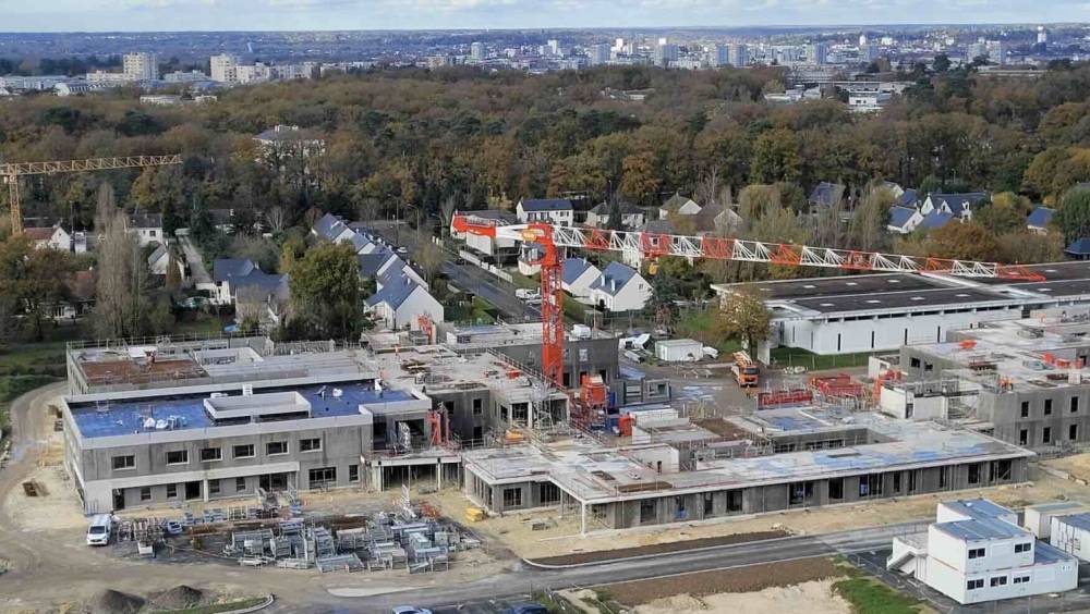 NHP de Tours : le premier hôpital labellisé au plus niveau des bâtiments bas carbone