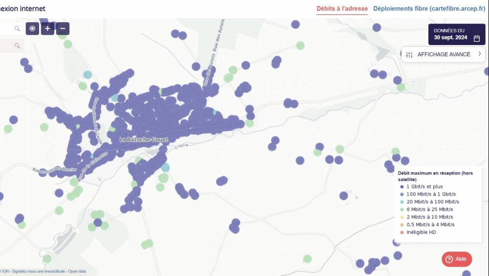 Fibre optique : 90% des locaux désormais raccordables