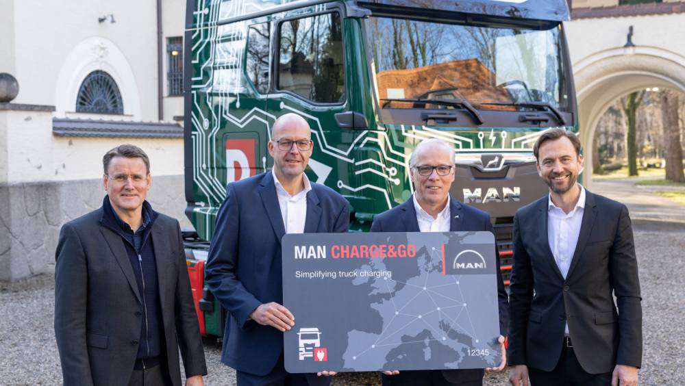 Le premier camion électrique MAN  pour une logistique sans émissions des usines Volkswagen