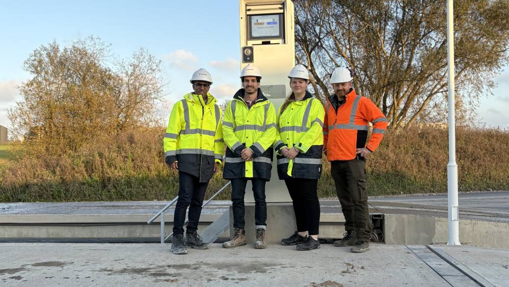 Les Carrières d’Étavaux se dotent d'une borne Dune de Synaxe