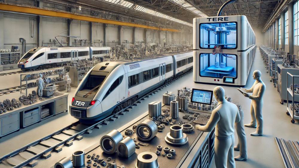 TGF – Trophée Matériel – Wabtec met l’impression 3D au service du ferroviaire 