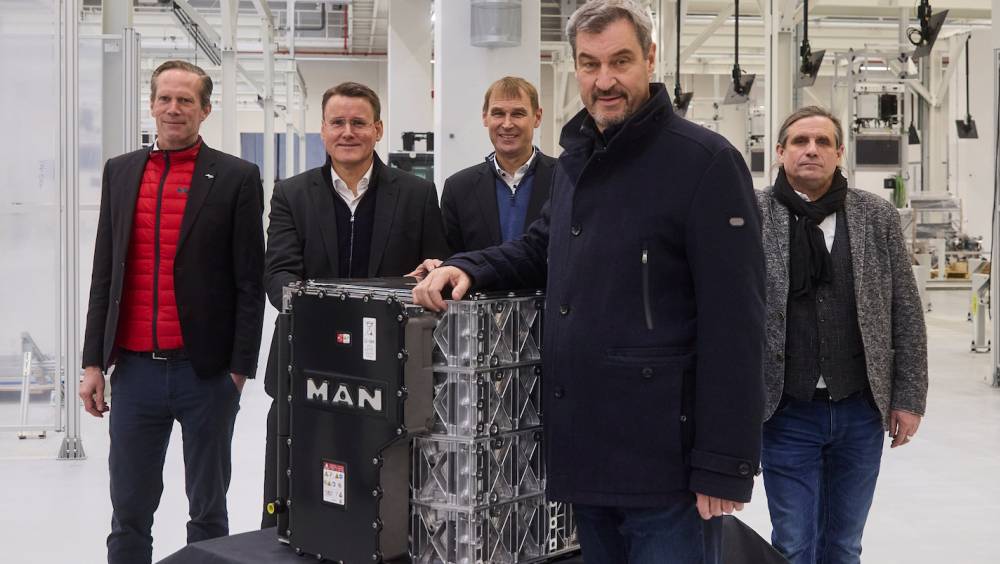 MAN inaugure son usine de production de batteries à Nuremberg