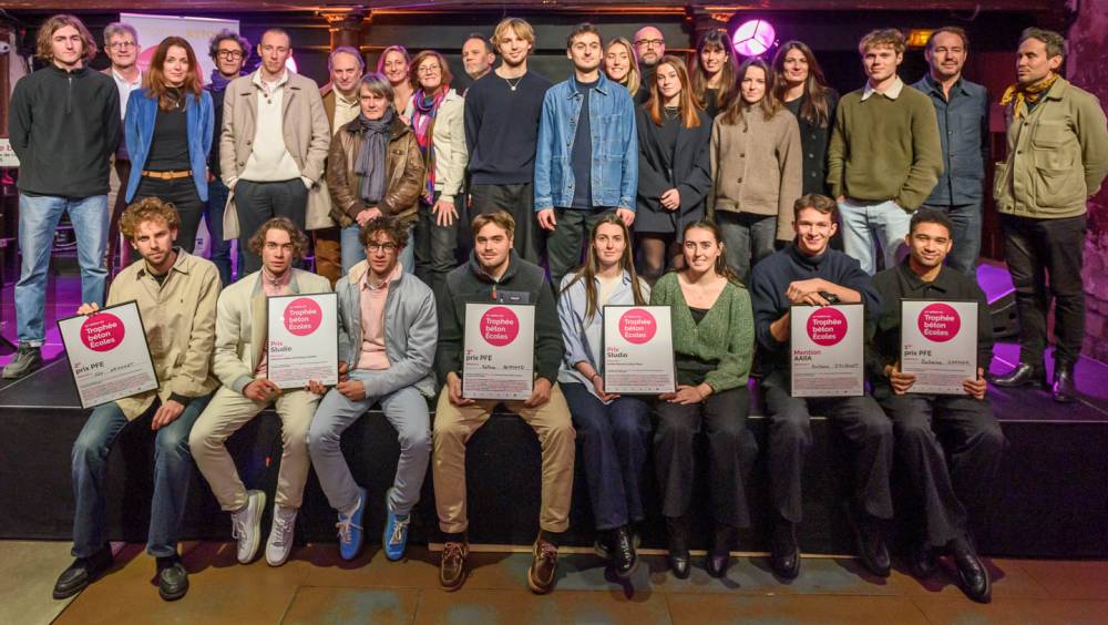 13ème édition du Trophée béton Écoles : 5 étudiants d’Île-de-France récompensés